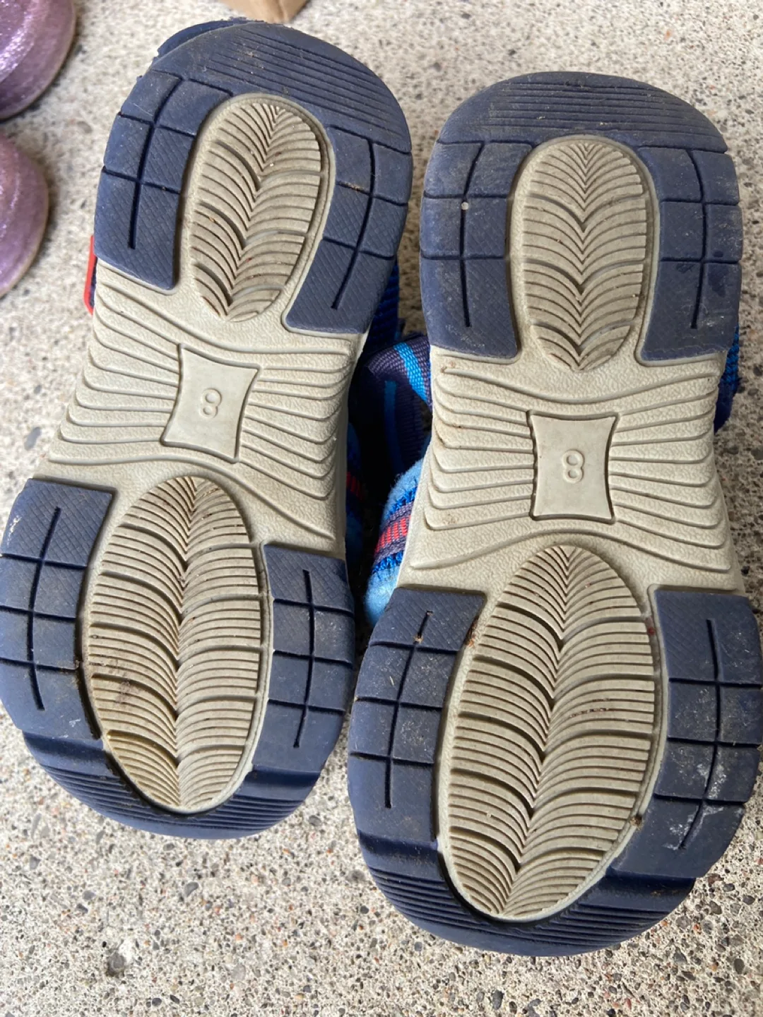 Blue and Red Sandals - Size 8 image indicator(2)