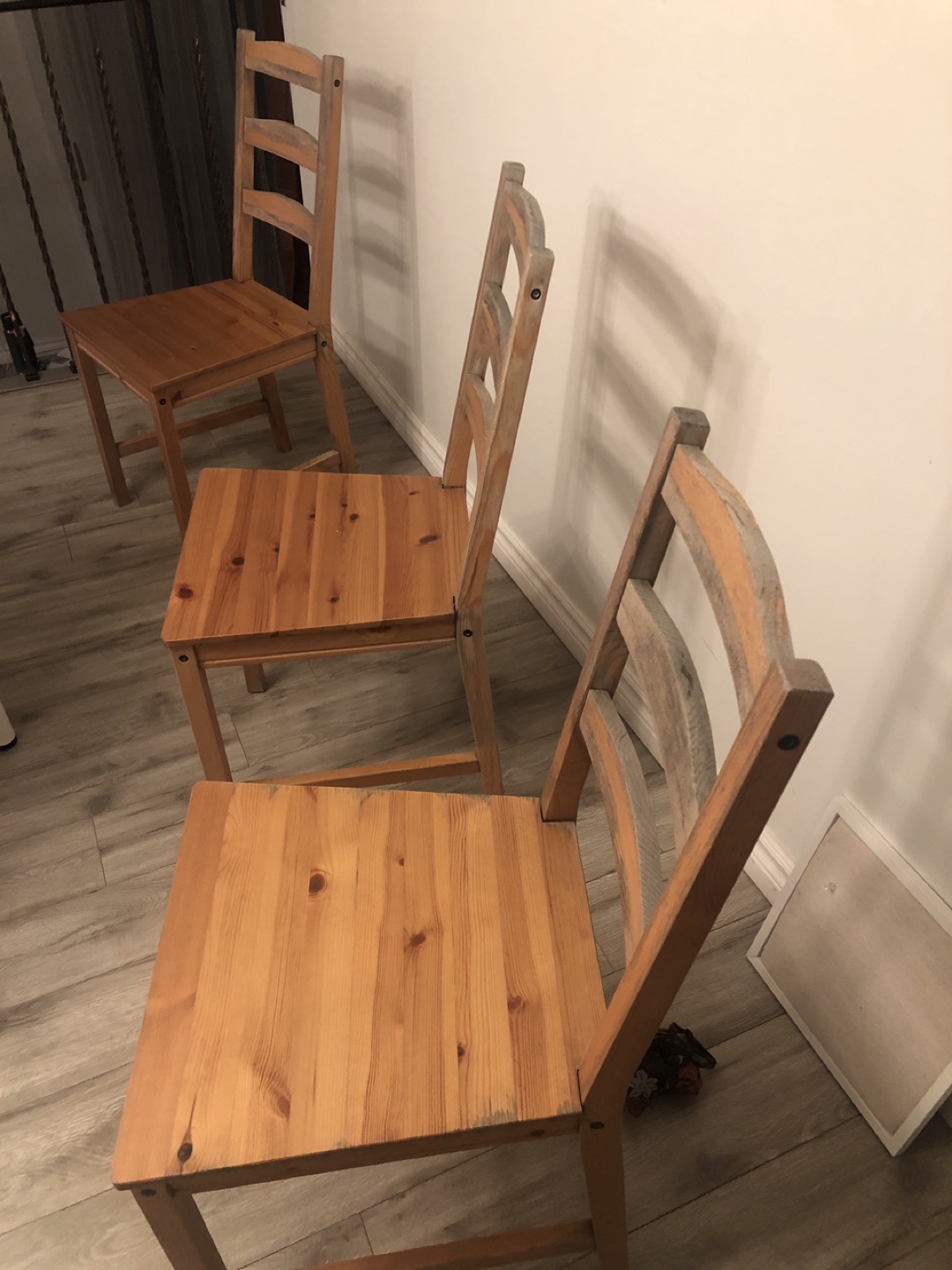 Wooden Chairs - Set of 6