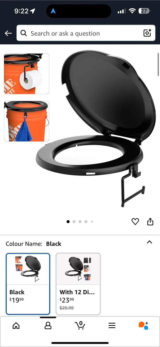 Portable Toilet Seat thumbnail