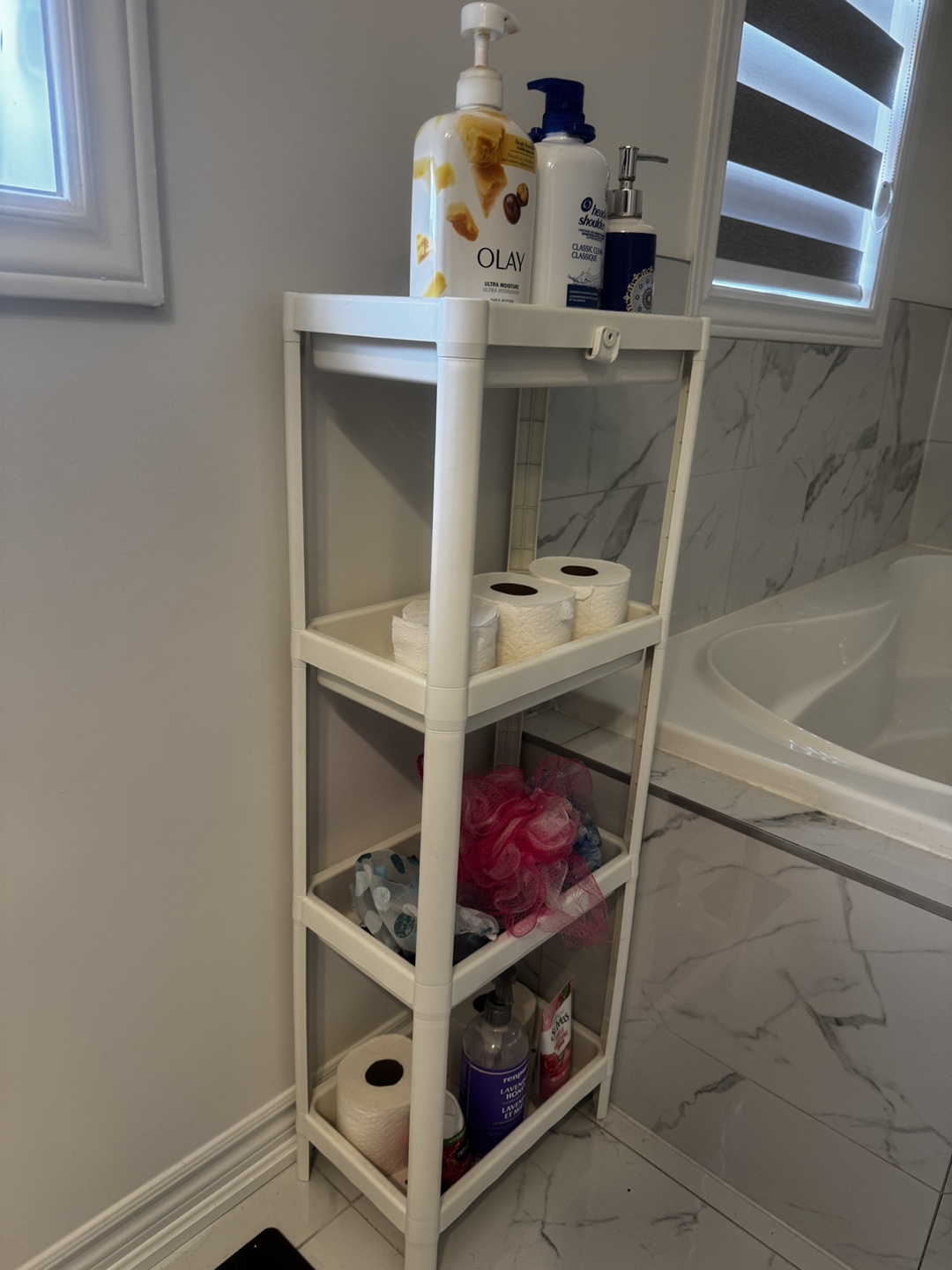 White Shelving Unit - photo 4
