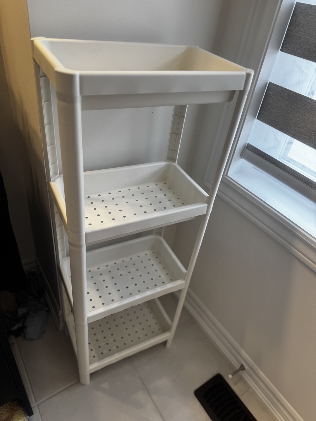 White Shelving Unit - photo 3