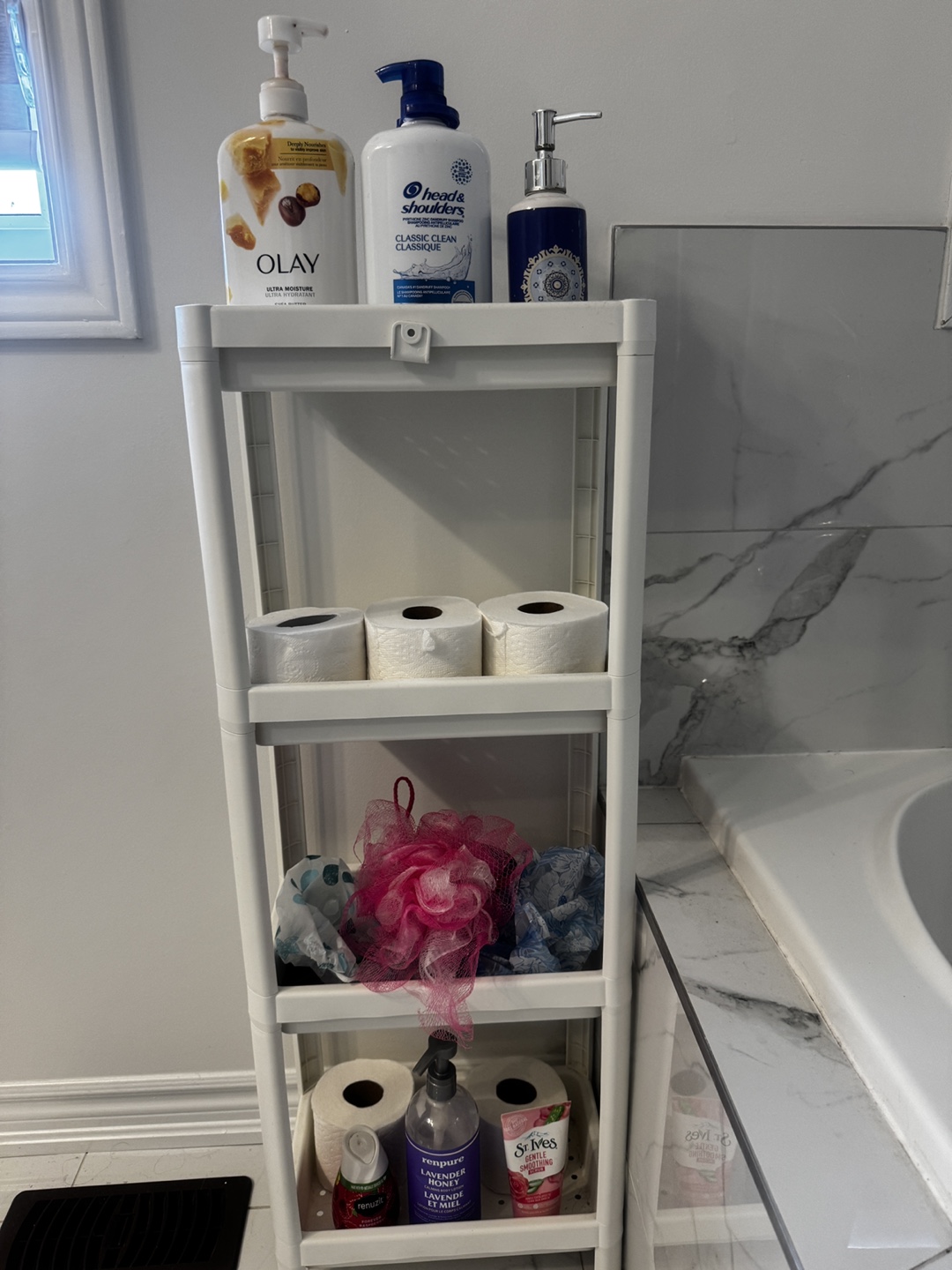 White Shelving Unit - photo 5