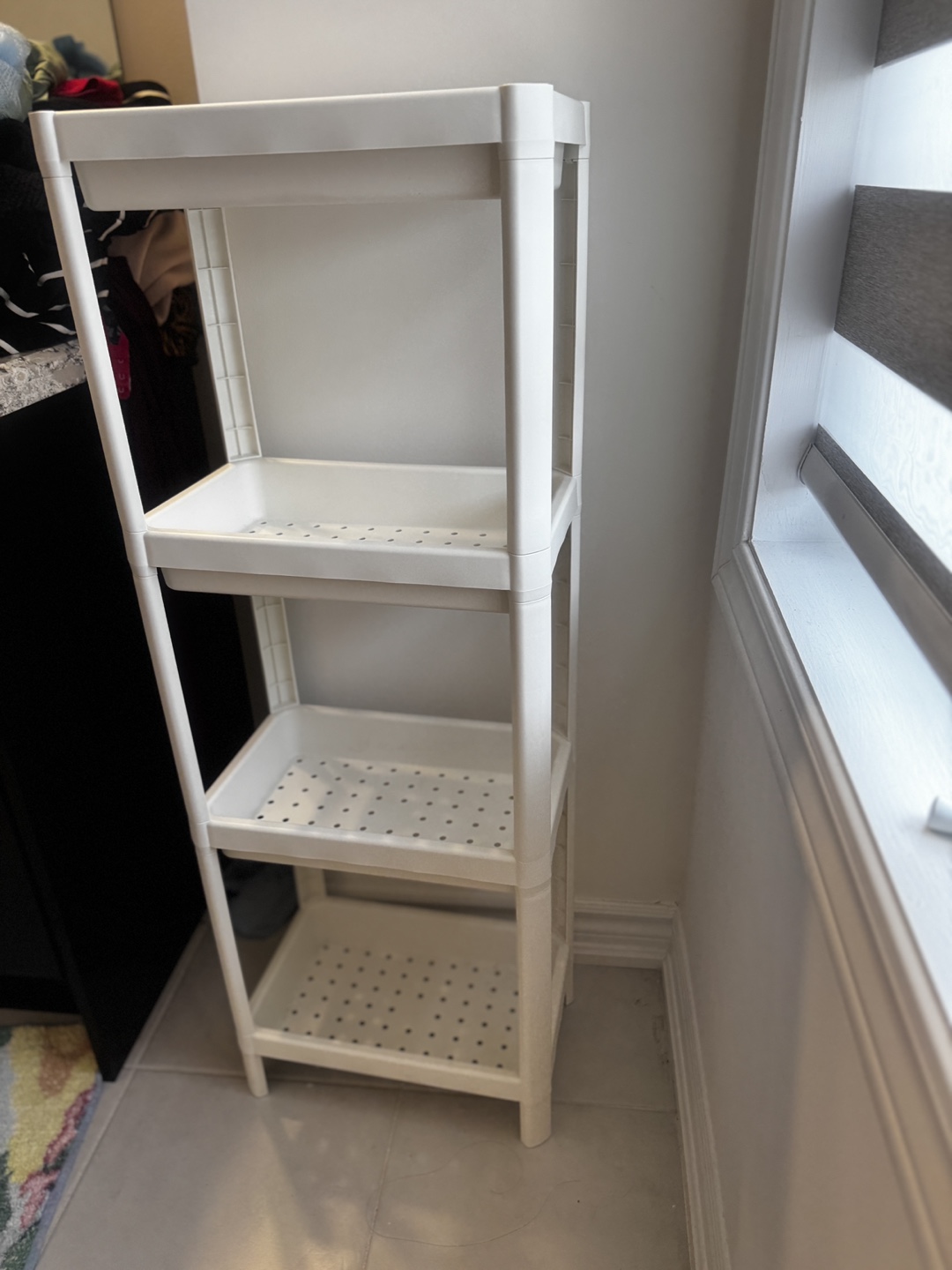 White Shelving Unit - photo 2