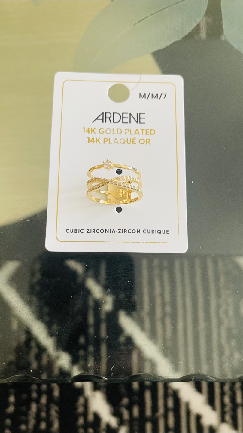 ARDENE 14K Gold Plated Ring