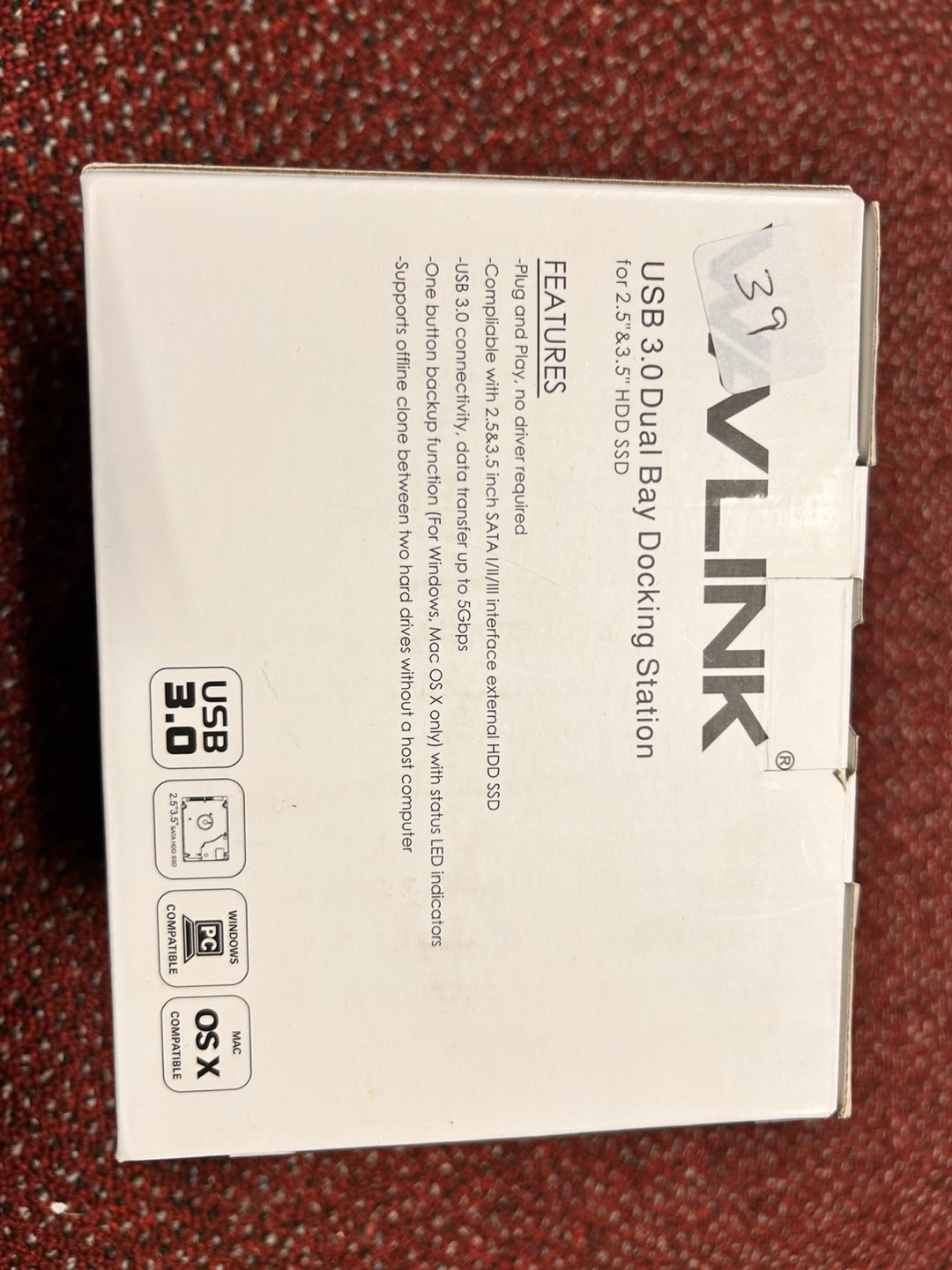 Wavlink USB 3.0 Dual Bay Docking Station - photo 2