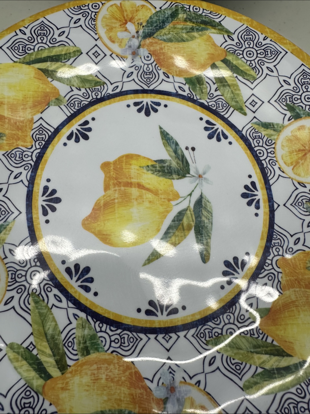 *Like new* Melamine Plate and Bowl Set - photo 4