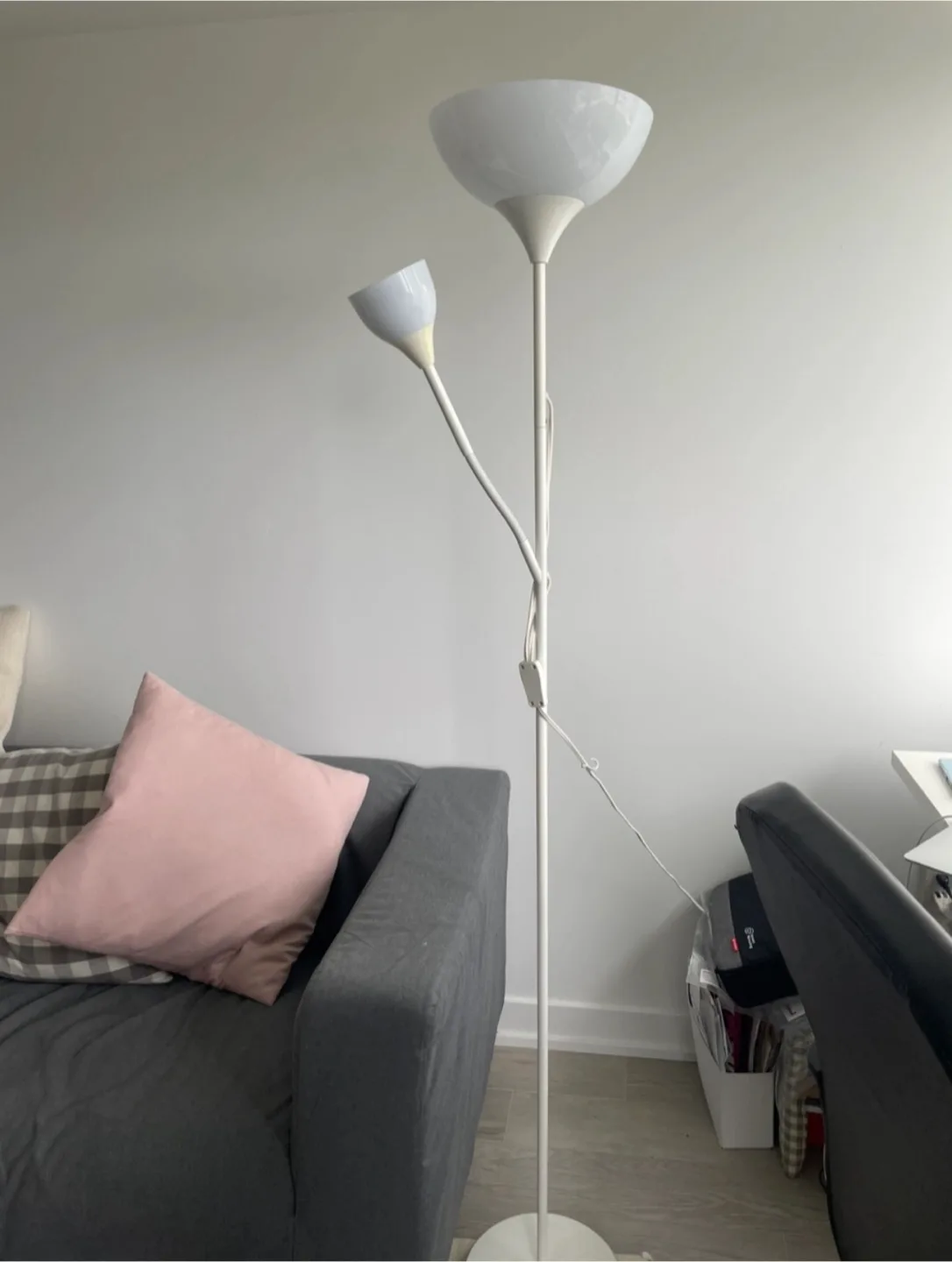Ikea Floor Lamp (Double Lamp) TARGARP thumbnail