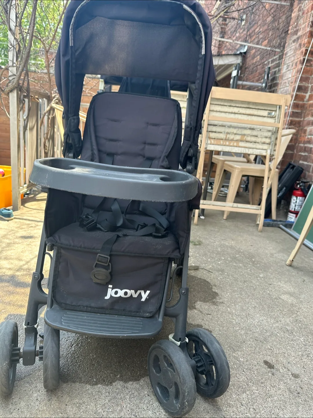 Joovy Caboose Too Ultralight Graphit Double Stroller image indicator(9)