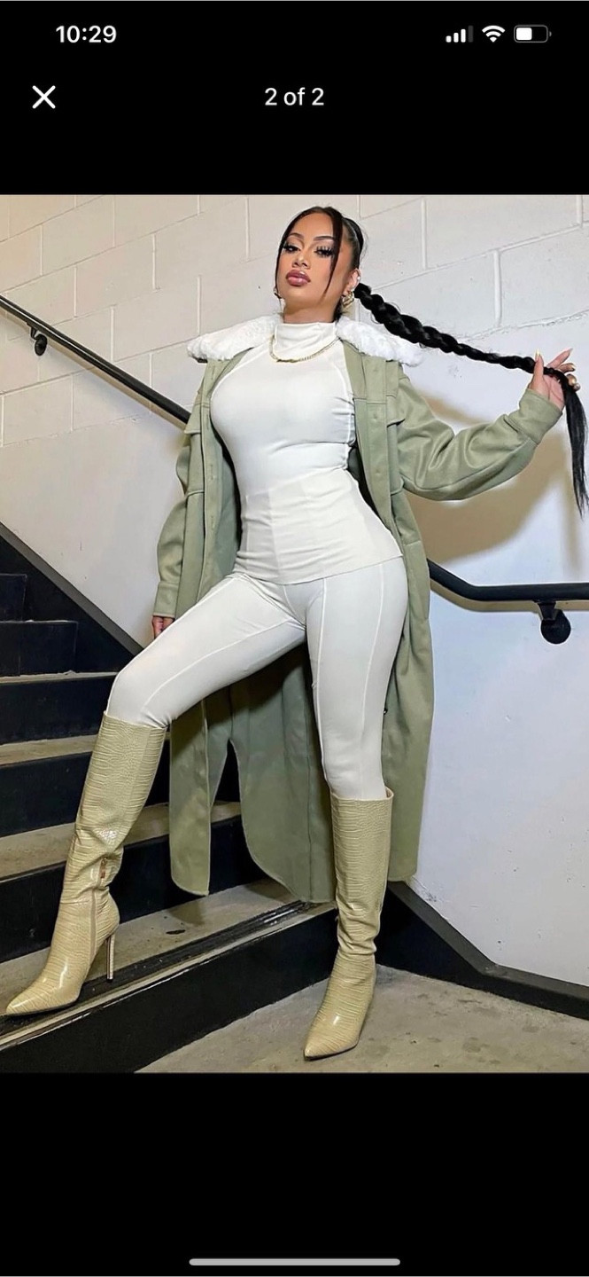 Long Coat with Collar - photo 2
