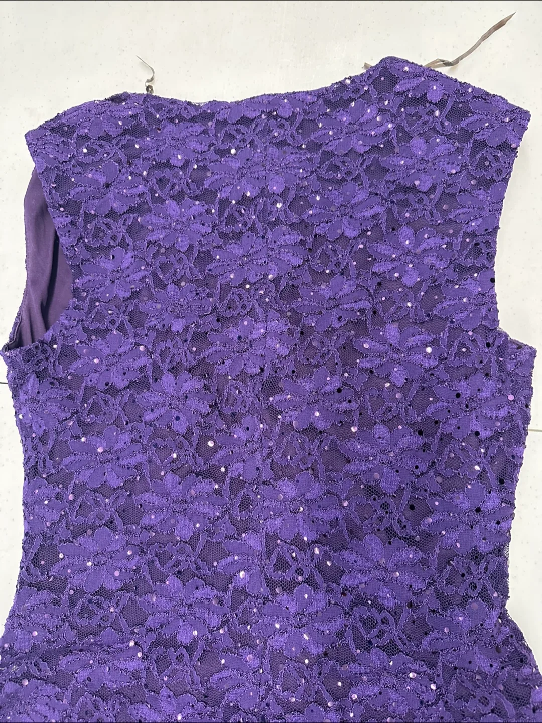 *Like new* Laura Purple Lace Dress image indicator(4)