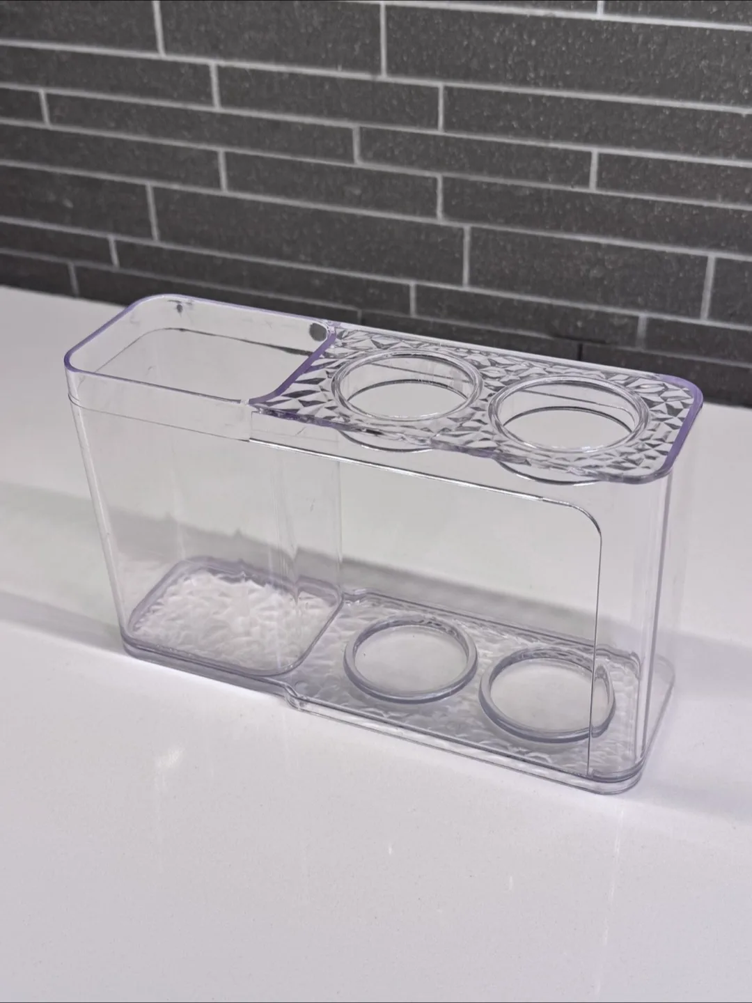 Clear Plastic Bathroom Organizer 🪥 thumbnail