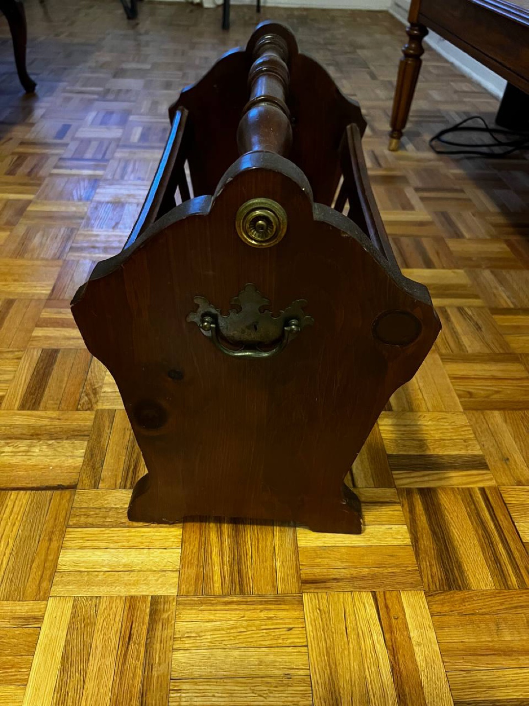 Wooden Magazine Rack - photo 2
