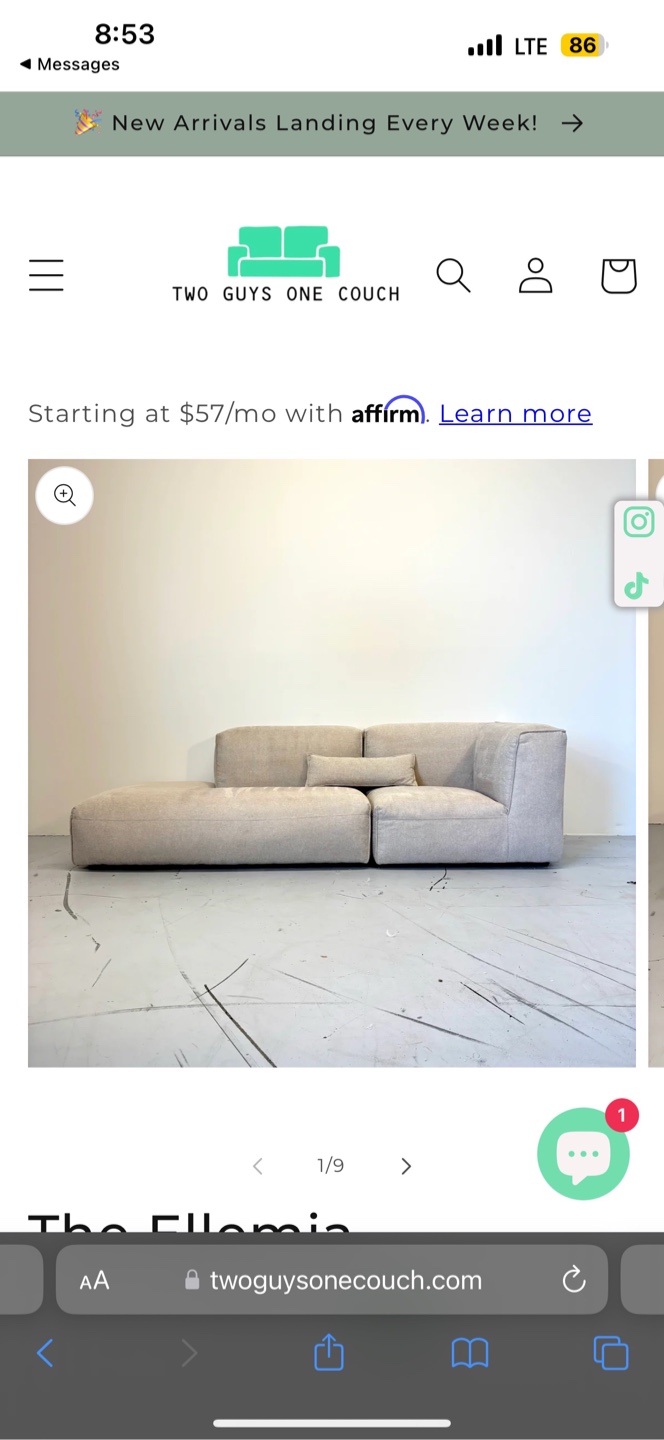 Modern sectional sofa - photo 2