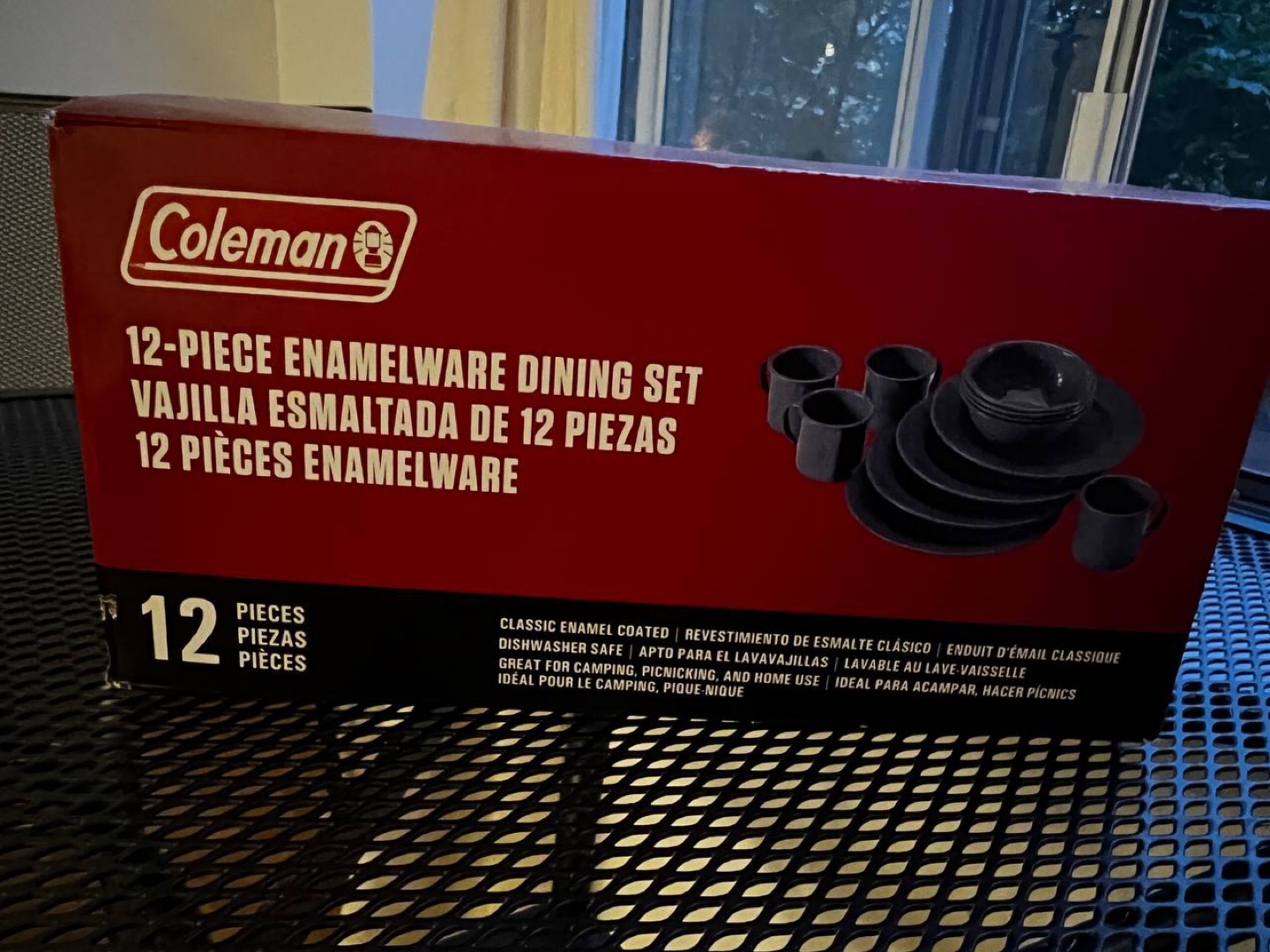 Coleman 12-Piece Enamelware Dining Set - photo 2