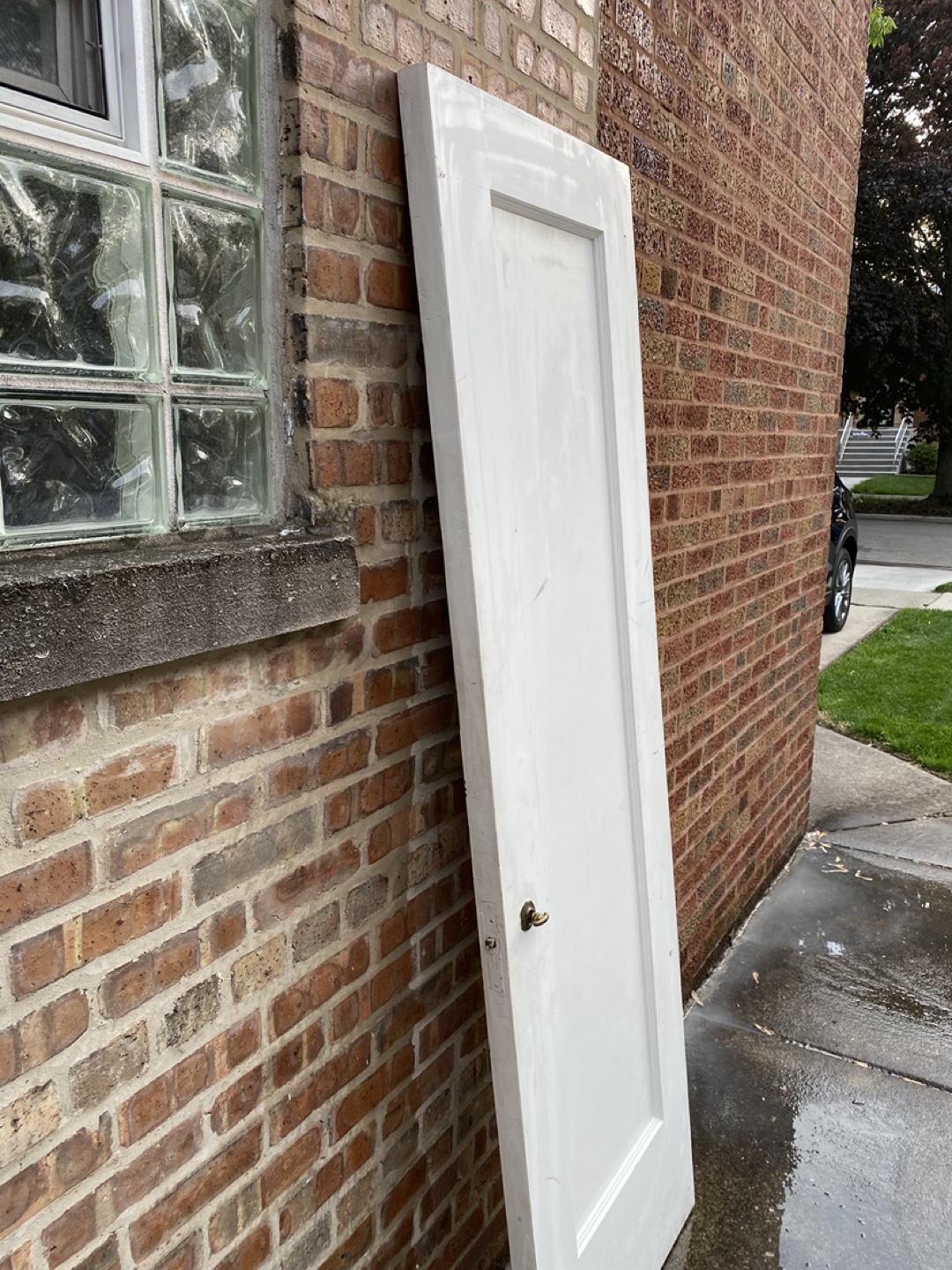 Antique Chicago bungalow White Interior Door - photo 4