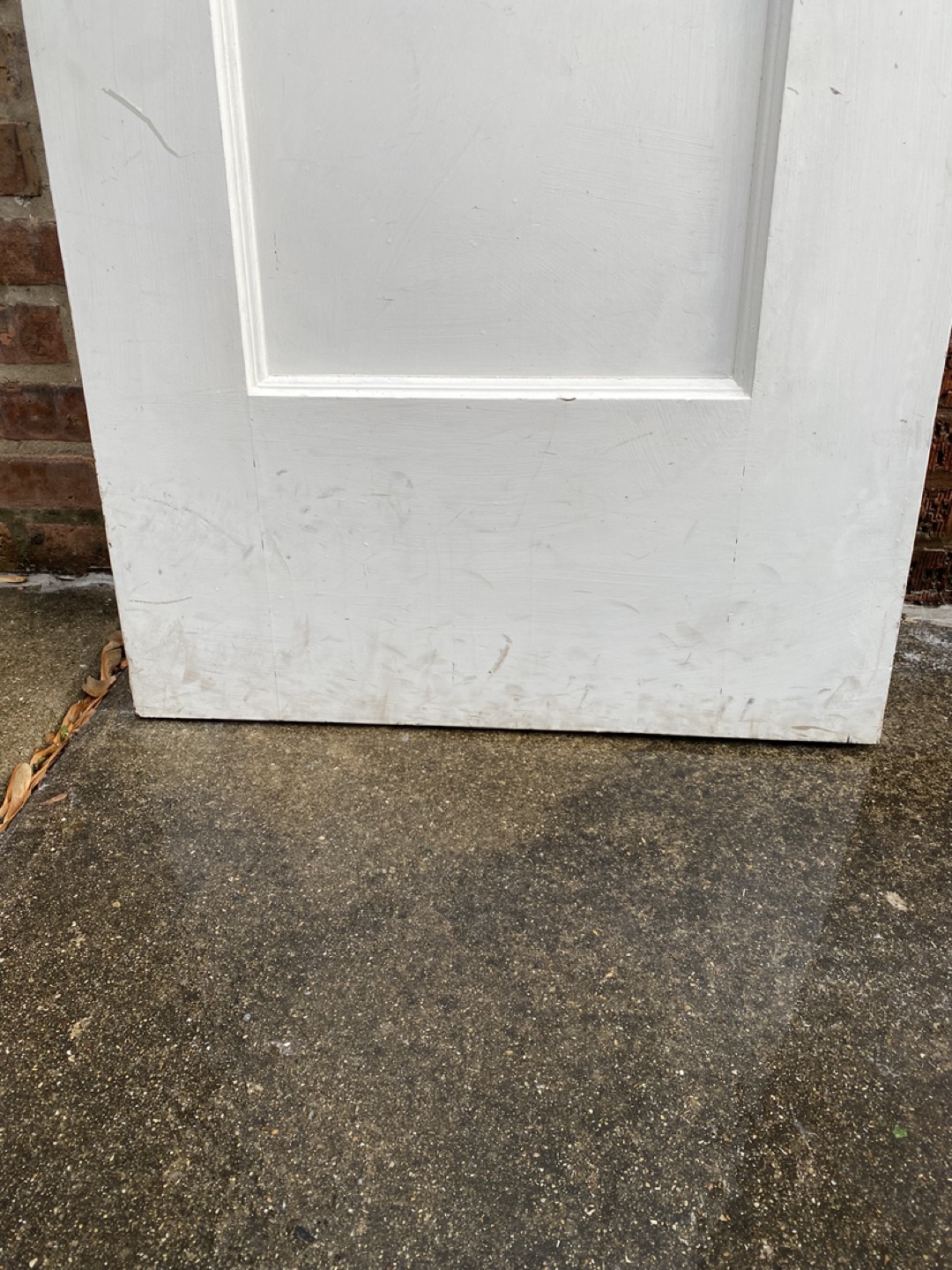 Antique Chicago bungalow White Interior Door - photo 2