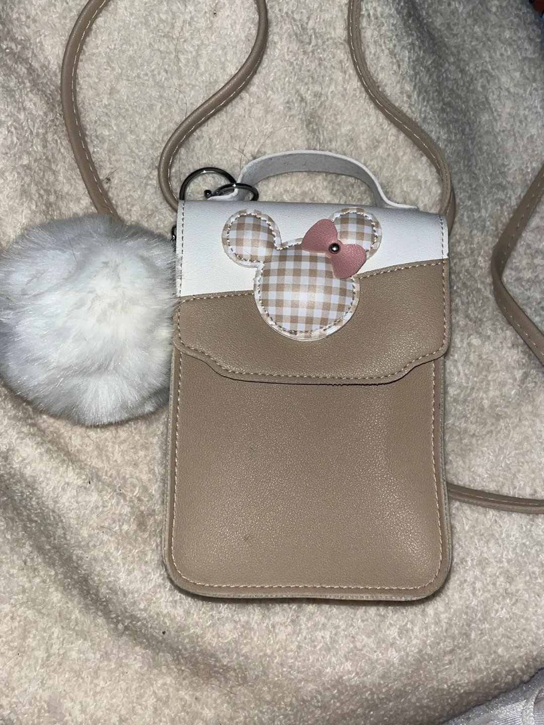 New Cross Body Bag with free pompom thumbnail