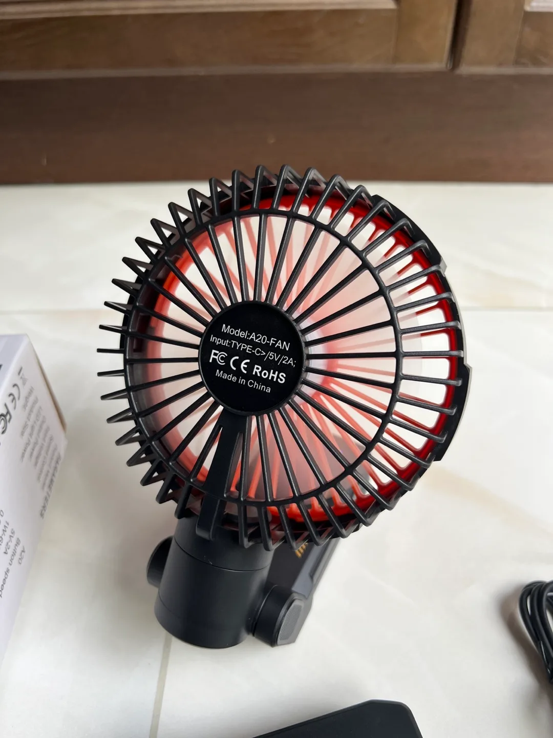 Folding Magnetic Fan image indicator(2)