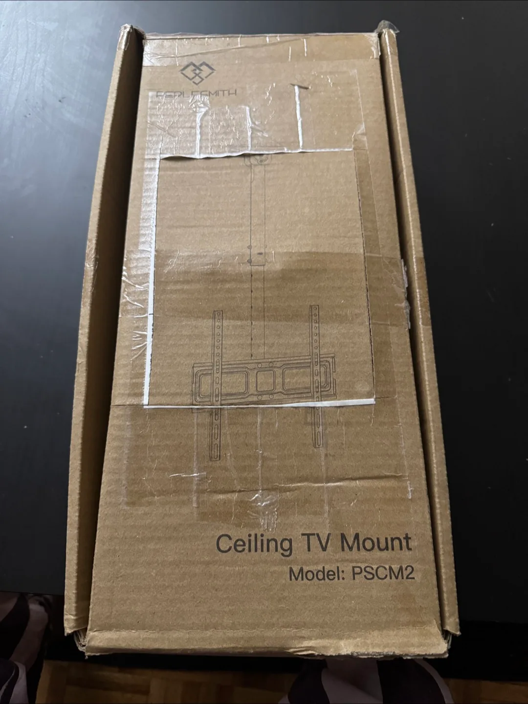 Perlesmith Ceiling TV Mount image indicator(2)