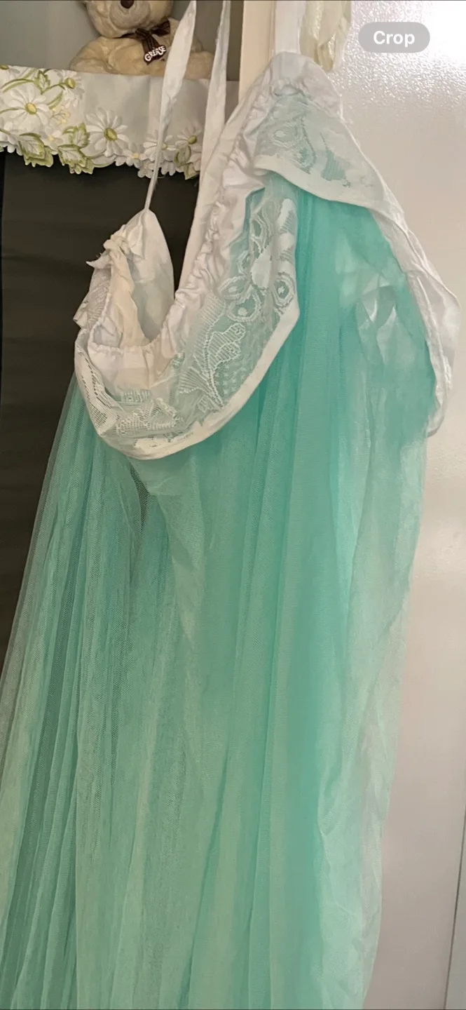 Mint Green mosquito net/ Canopy image indicator(2)