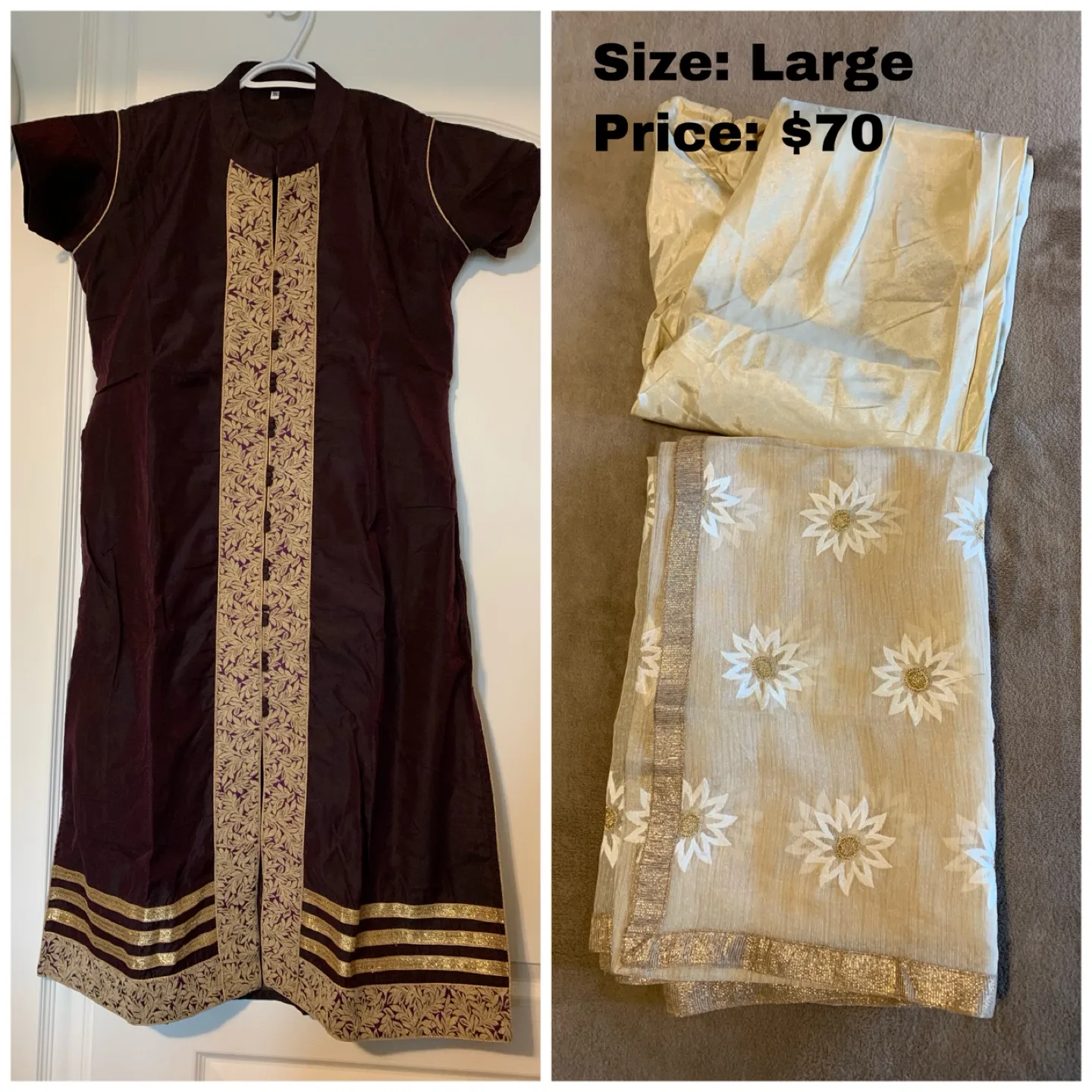 Embroidered Kurti Sets - Large image indicator(5)