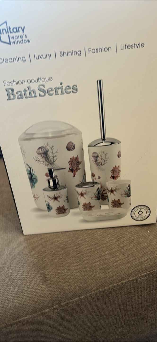 6 Piece Bath Set