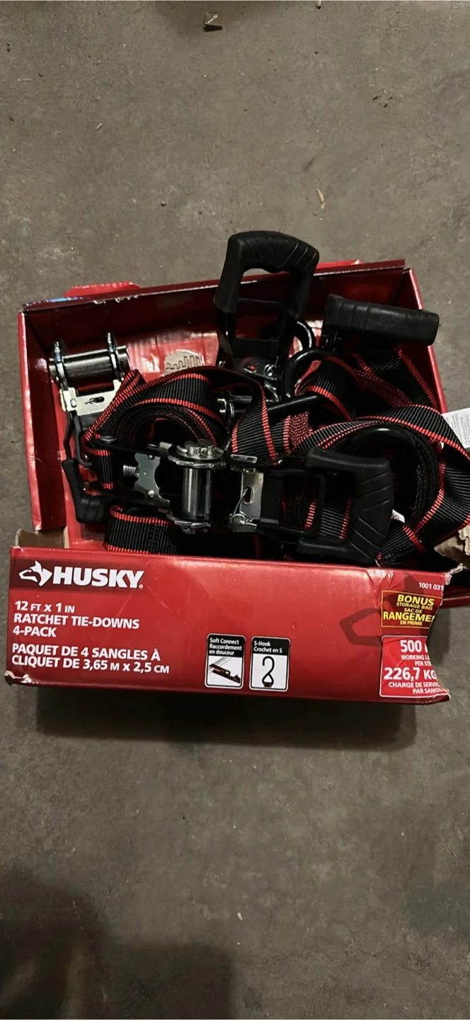 Husky Ratchet Tie-Downs thumbnail