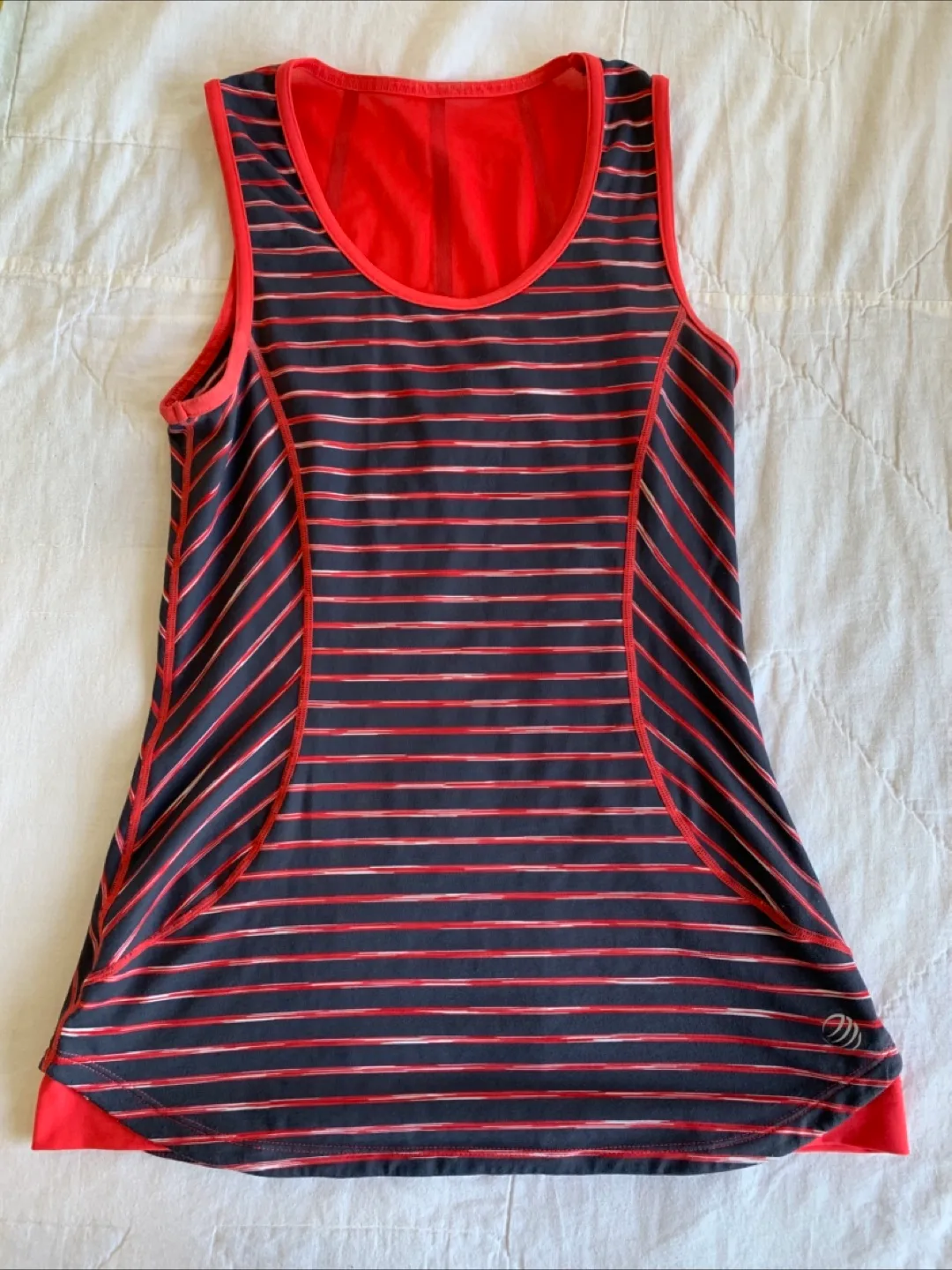 Red & Black Striped Tank Top thumbnail