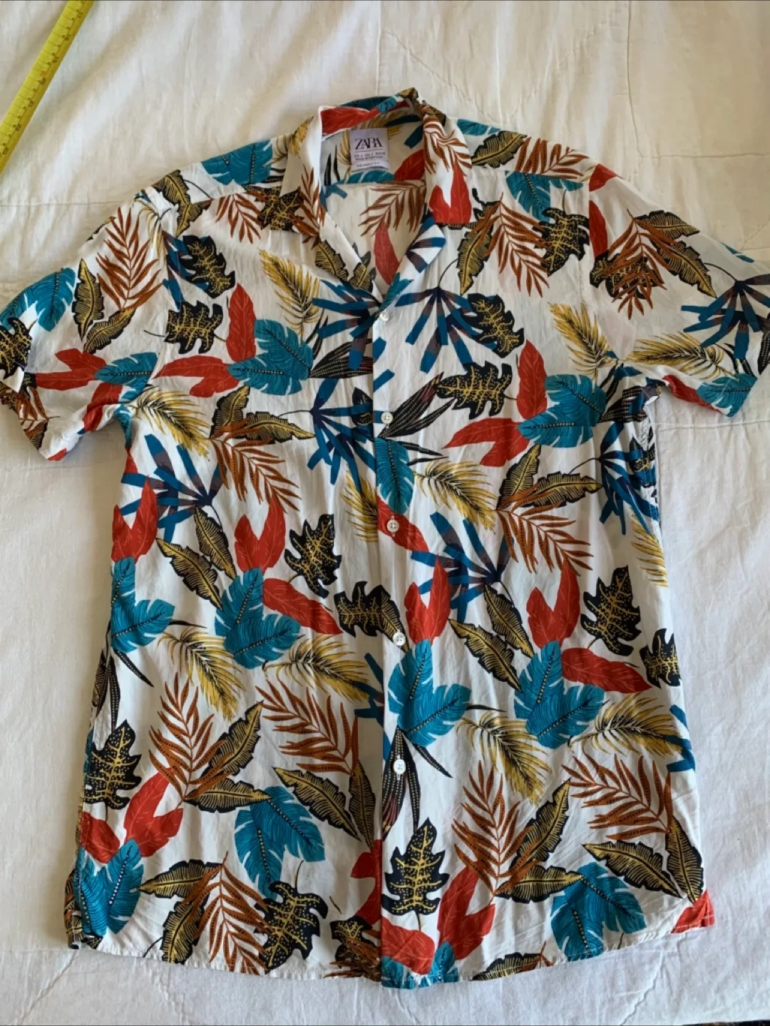 ZARA Relaxed Fit Button Up Shirt thumbnail