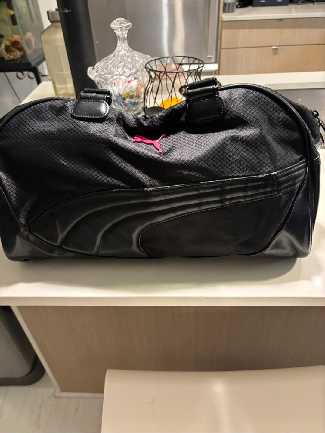 Puma Black Gym Bag image indicator(8)