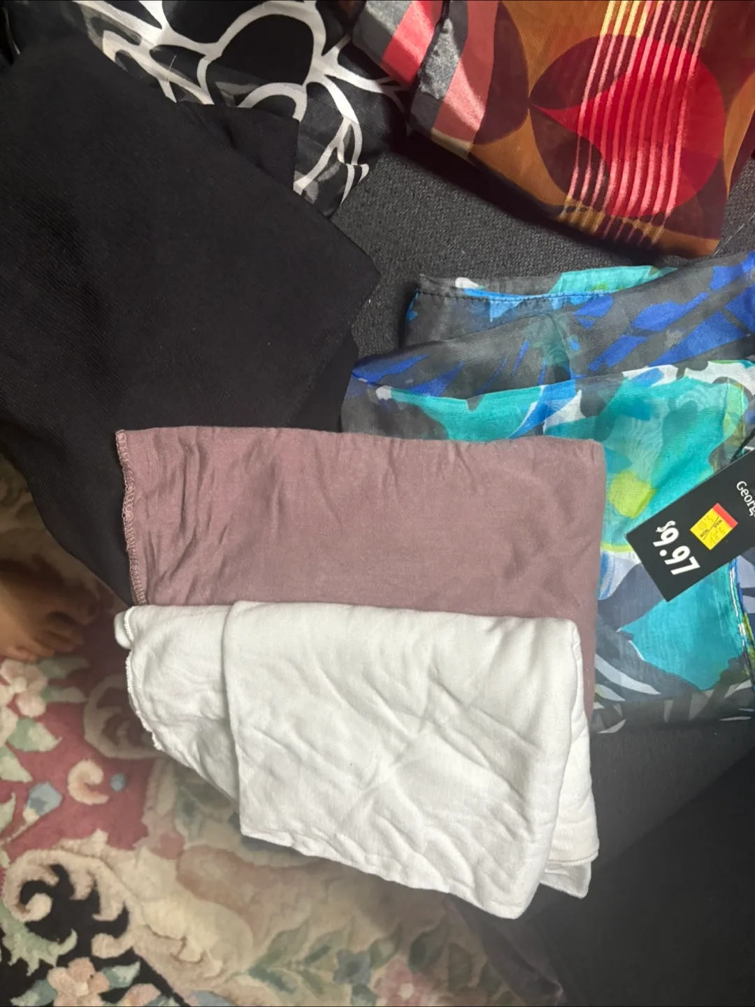 Assortment of Scarves all for 25$ thumbnail