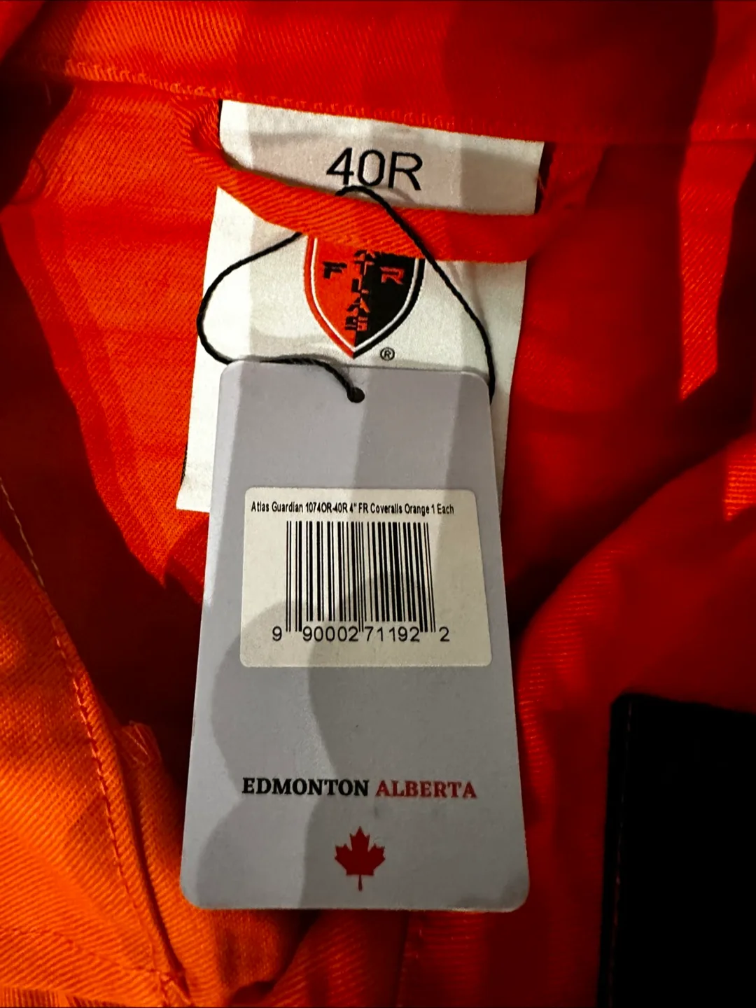 Atlas Guardian® Workwear FR/AR 4 Inch Mining Coveralls - Orange image indicator(4)