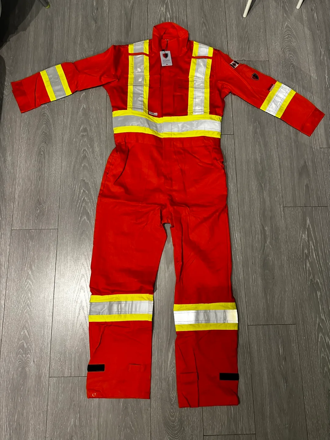 Atlas Guardian® Workwear FR/AR 4 Inch Mining Coveralls - Orange thumbnail