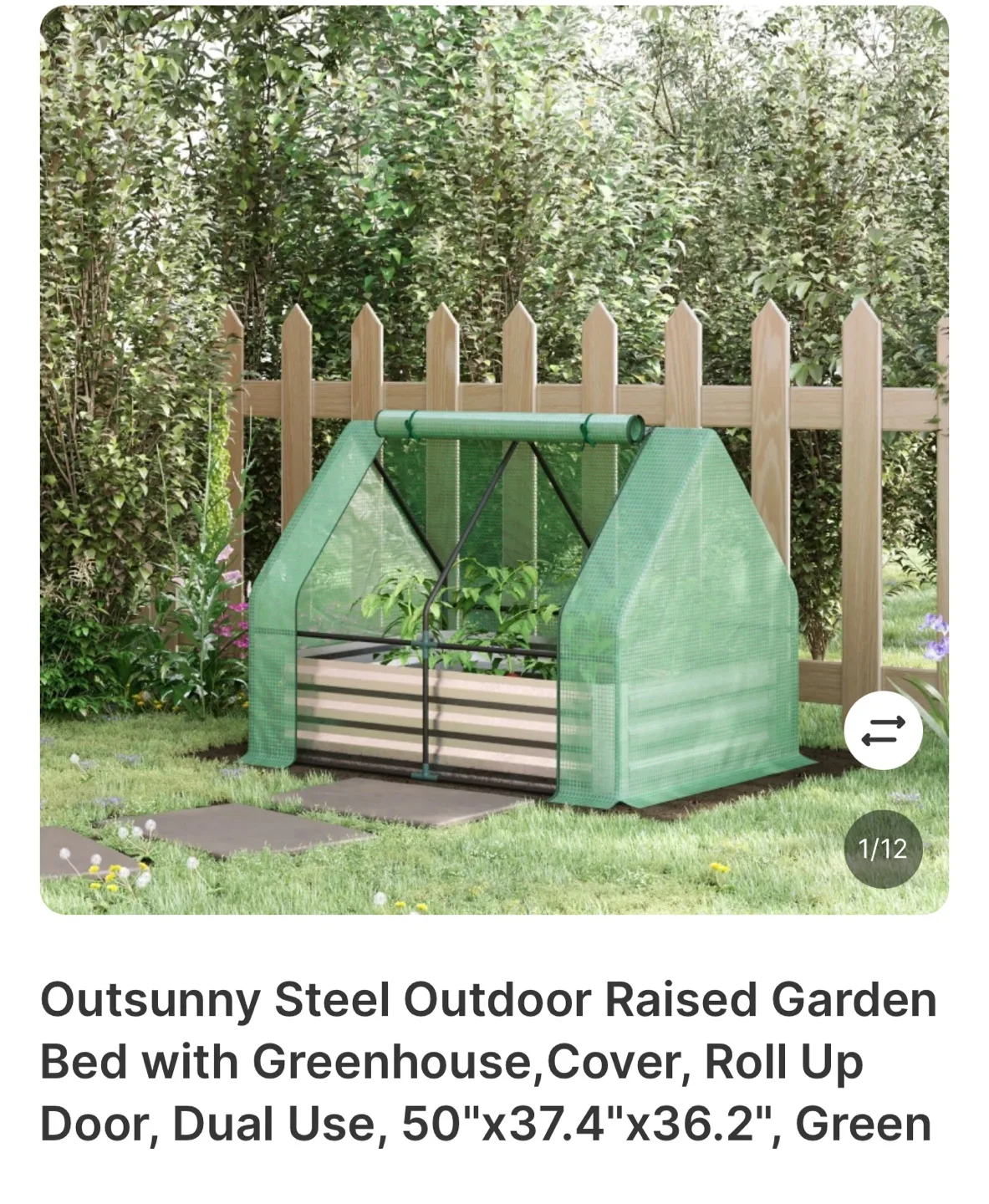 Outsunny Garden Bed thumbnail