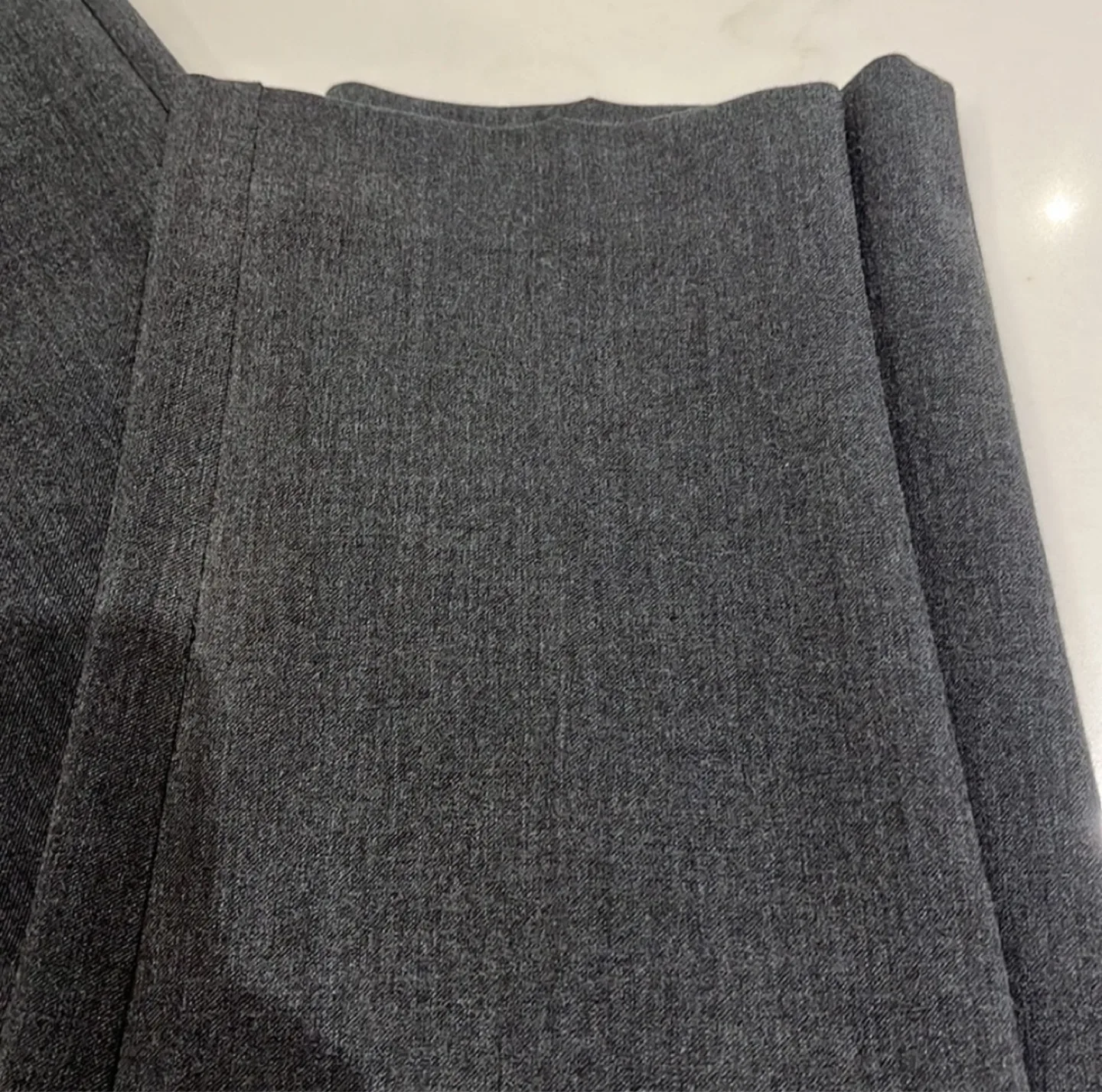 Women’s Grey straight leg dress Pants image indicator(5)