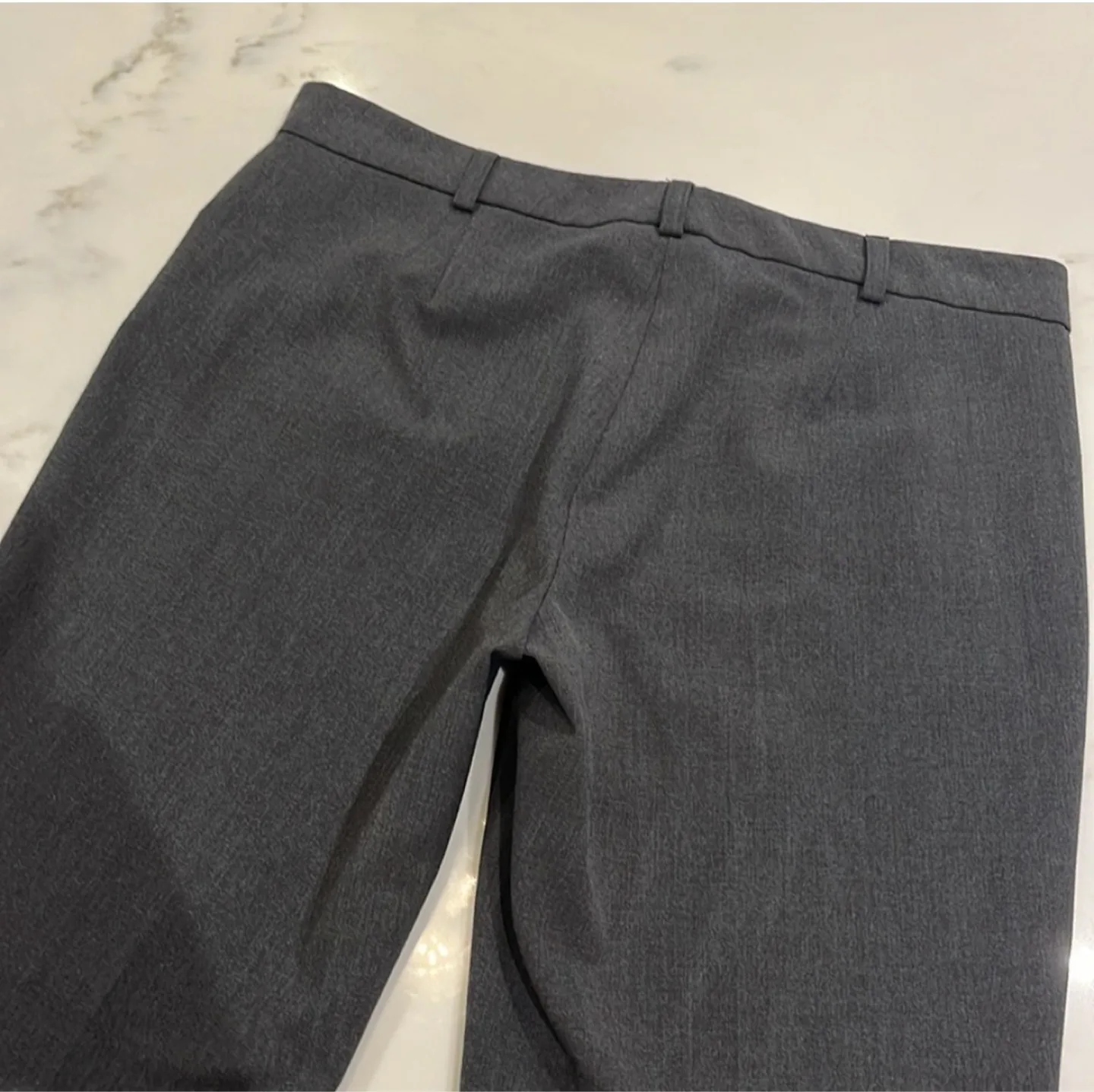 Women’s Grey straight leg dress Pants image indicator(7)