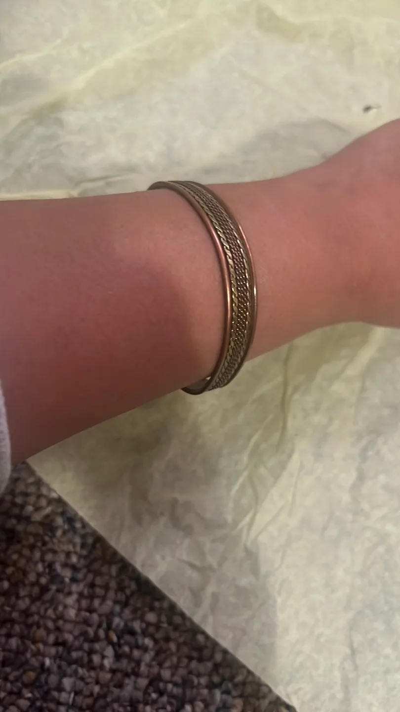 Copper Cuff Bracelet image indicator(5)