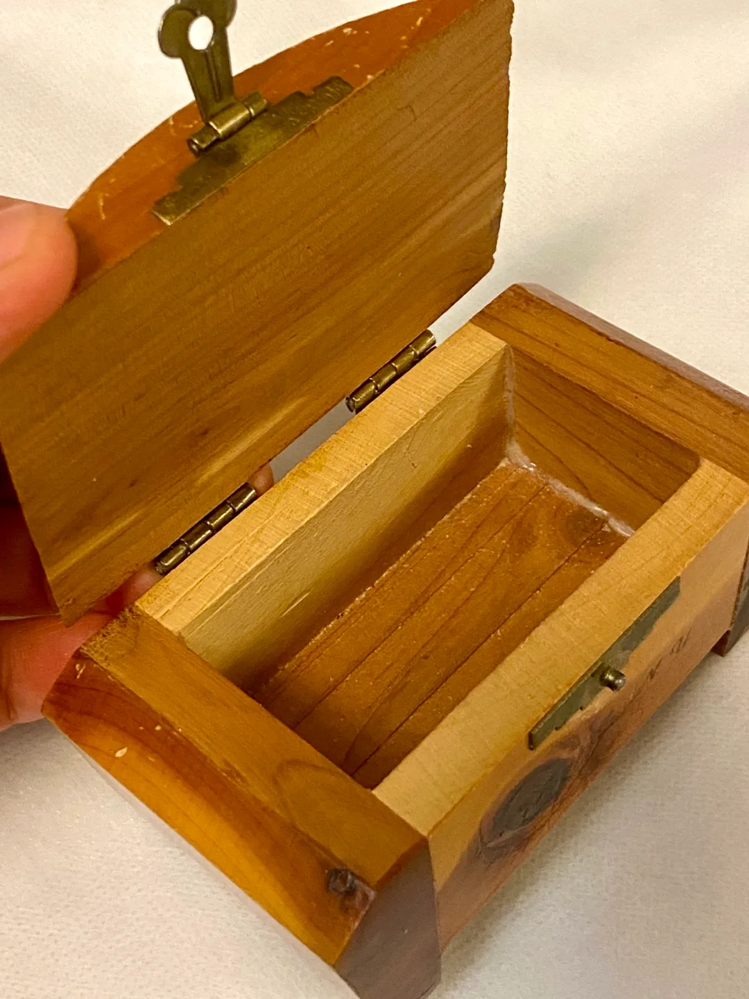 Vintage Wooden Trinket Boxes. Handmade image indicator(8)