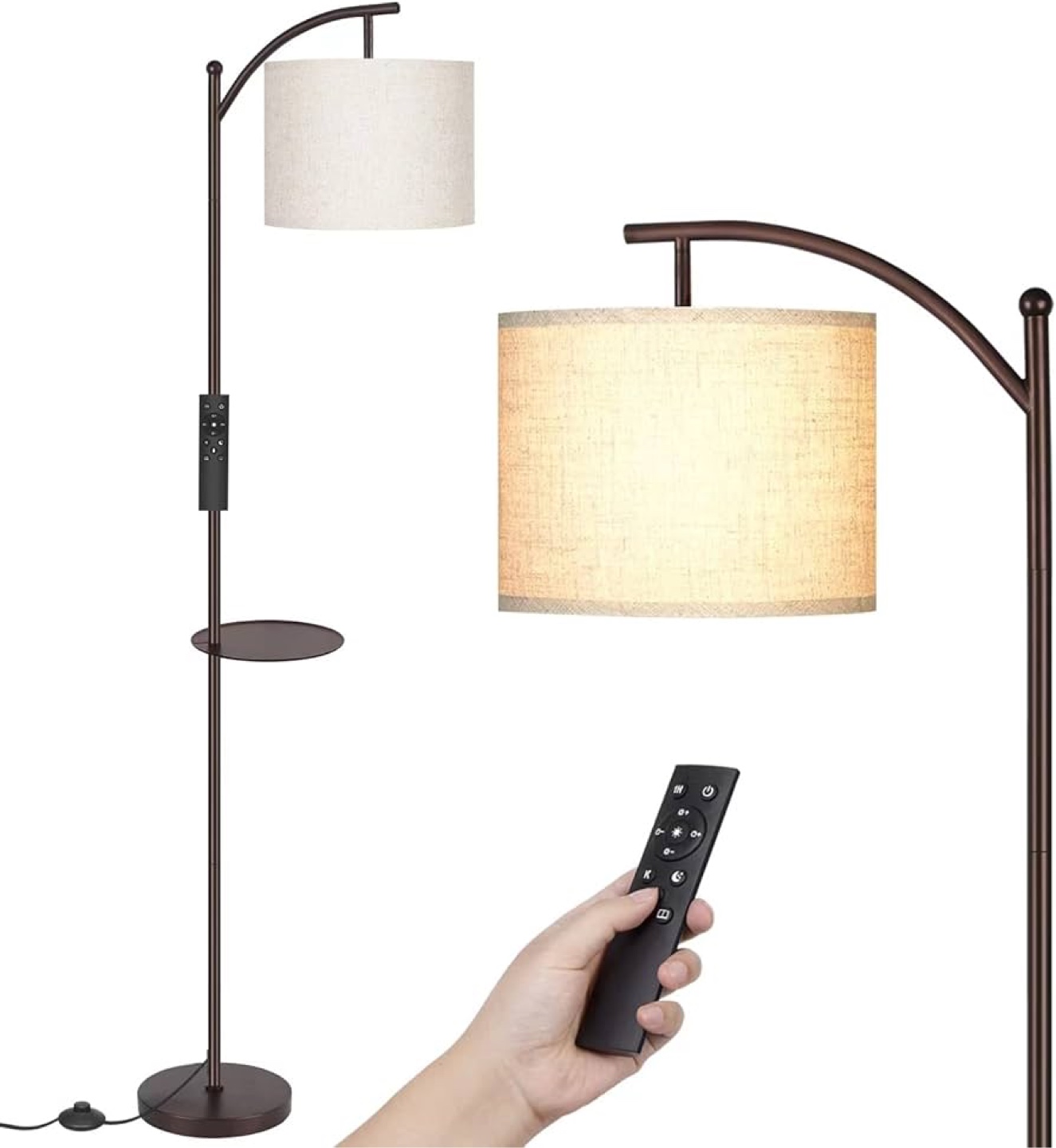 Floor Lamp with Shelf - photo 5