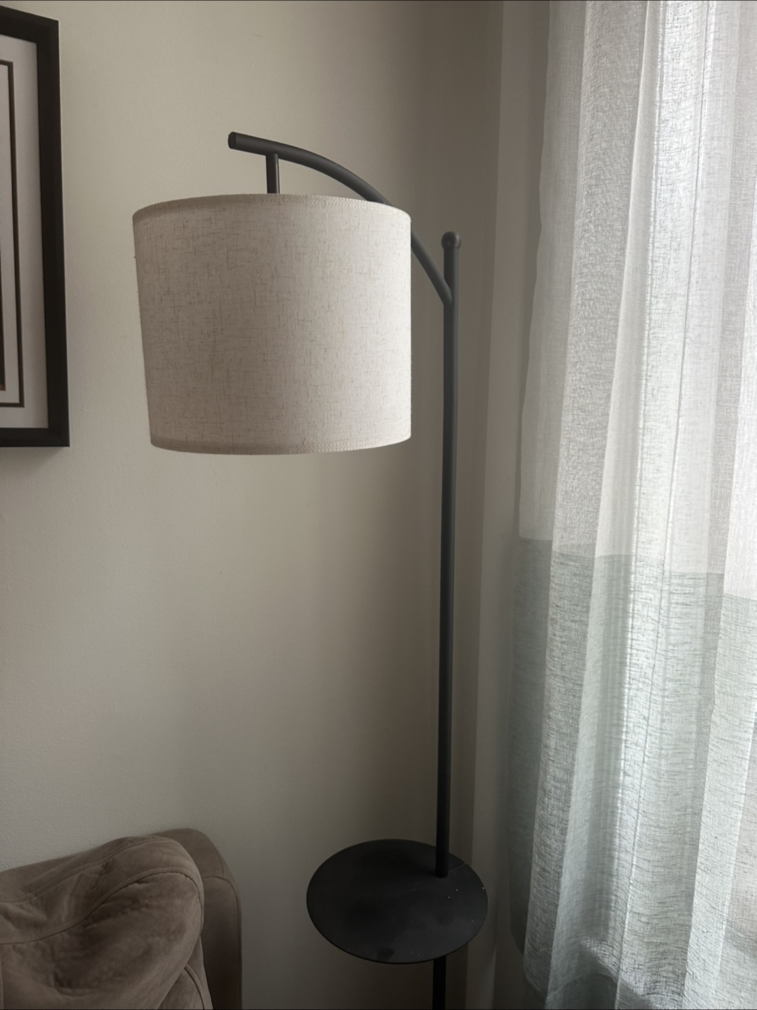 Floor Lamp with Shelf - photo 2
