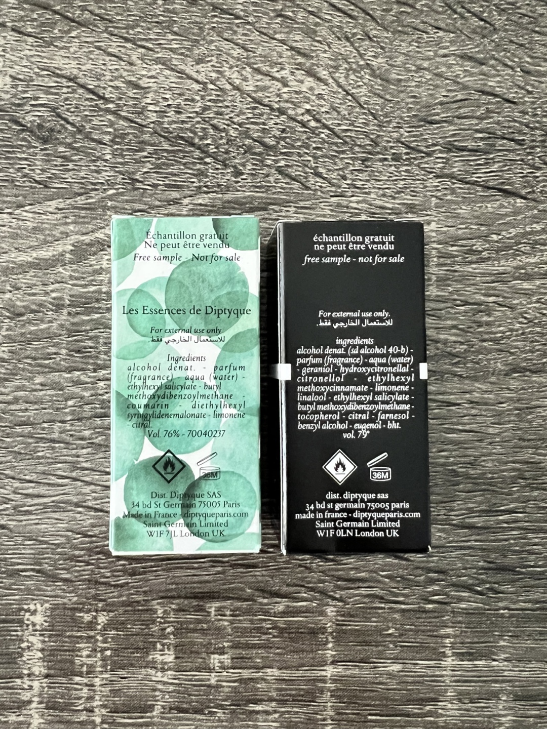 Diptyque Perfume Samples - photo 2