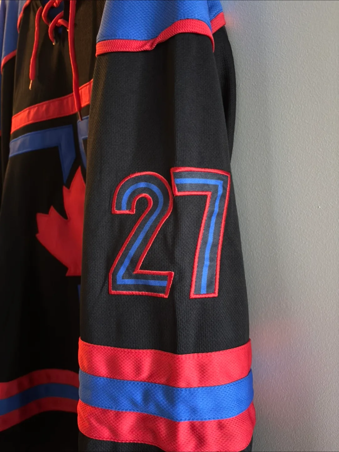 Vladimir Guerrero Jr Toronto Blue Jays Hockey Jersey XL image indicator(3)