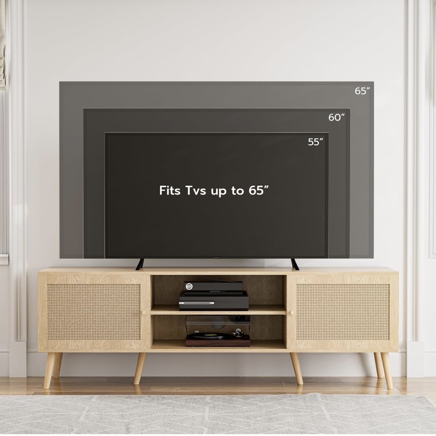 Rattan TV Stand - photo 4