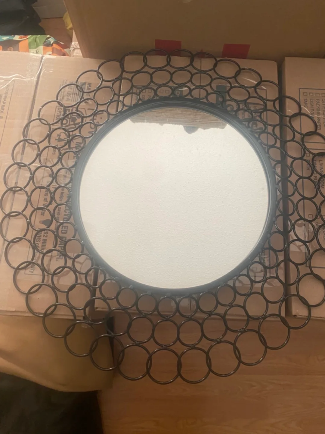 Decorative round mirror thumbnail