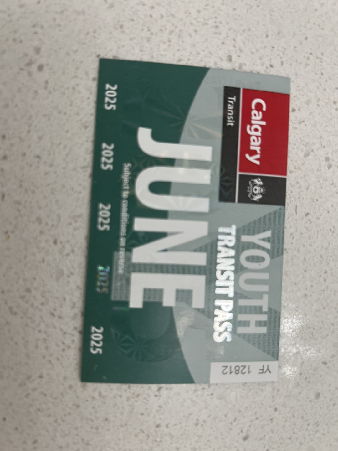 Calgary Transit Youth Pass - June 2025