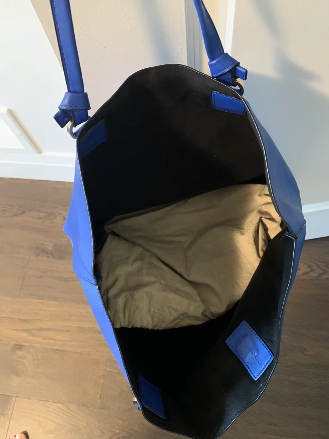 Zara Trafaluc Blue Tote Bag image indicator(3)