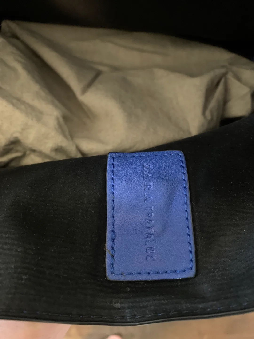 Zara Trafaluc Blue Tote Bag image indicator(2)