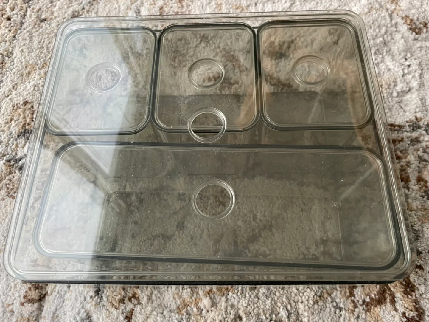 VISSLAÅN ikea 5 boxes with lids thumbnail
