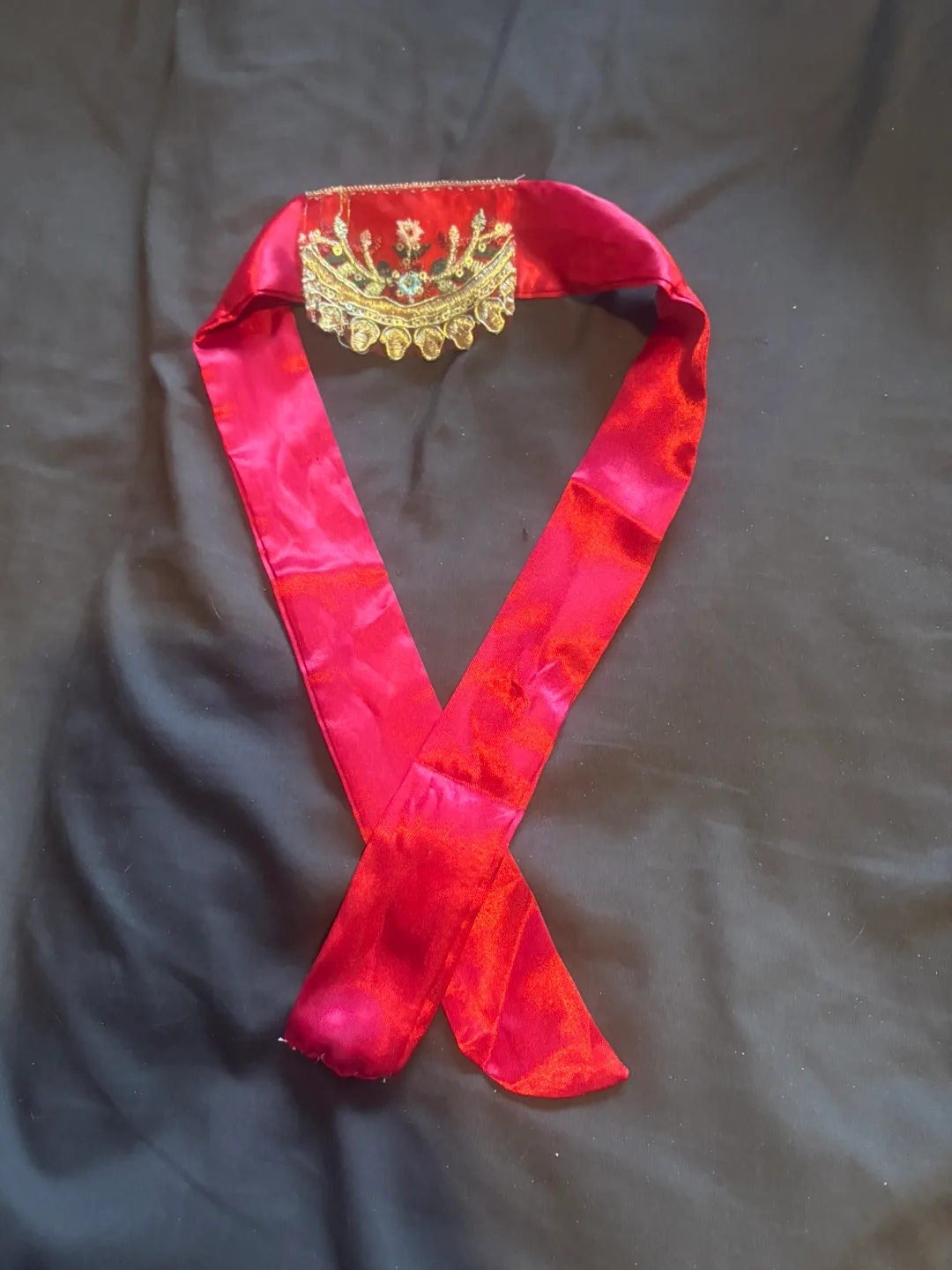 Handmade floral lace chokers with satin and velvet ribbon image indicator(9)