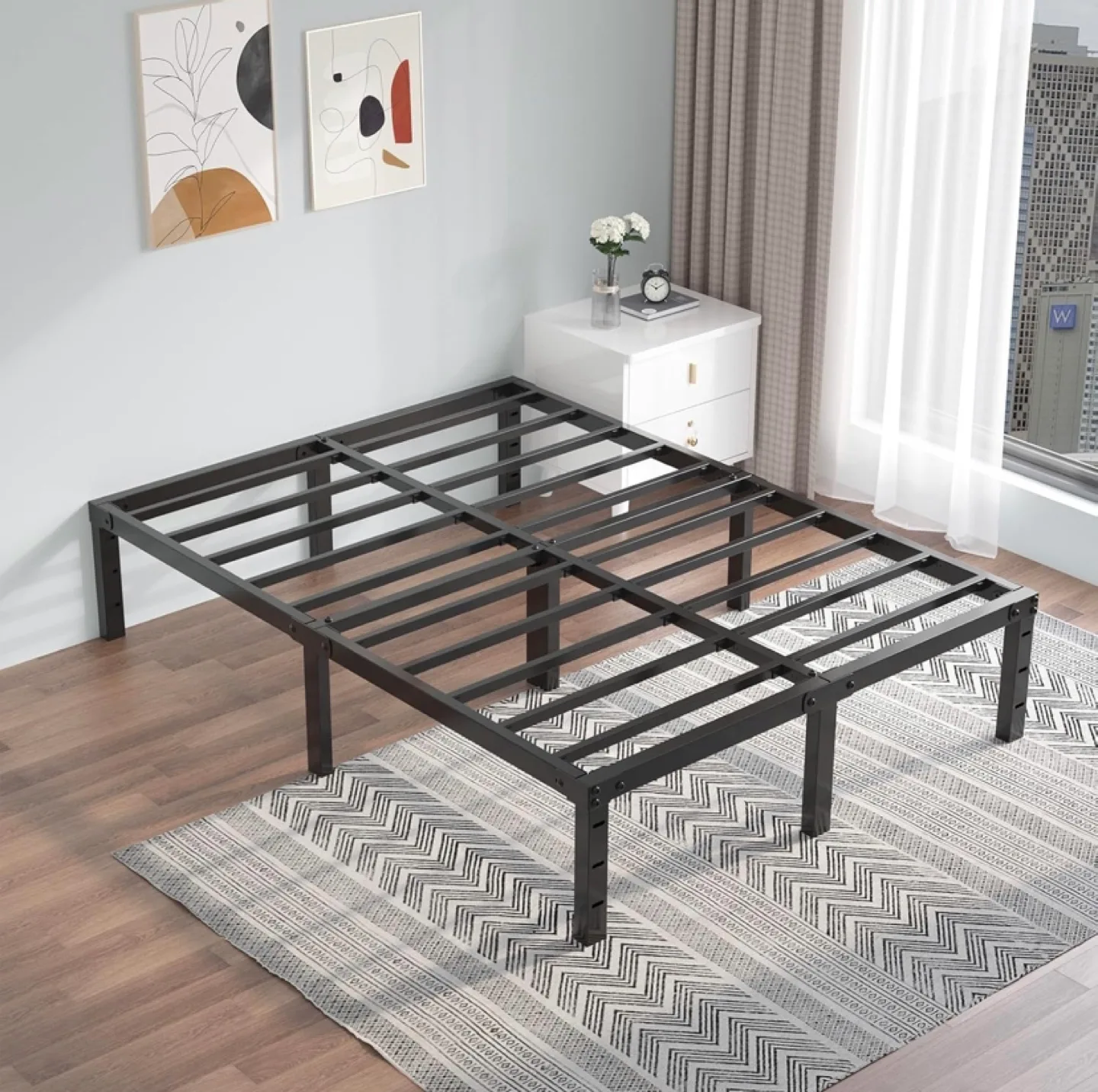 Queen Metal Bed Frame thumbnail
